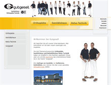 Tablet Screenshot of gutgesell-cuxhaven.de